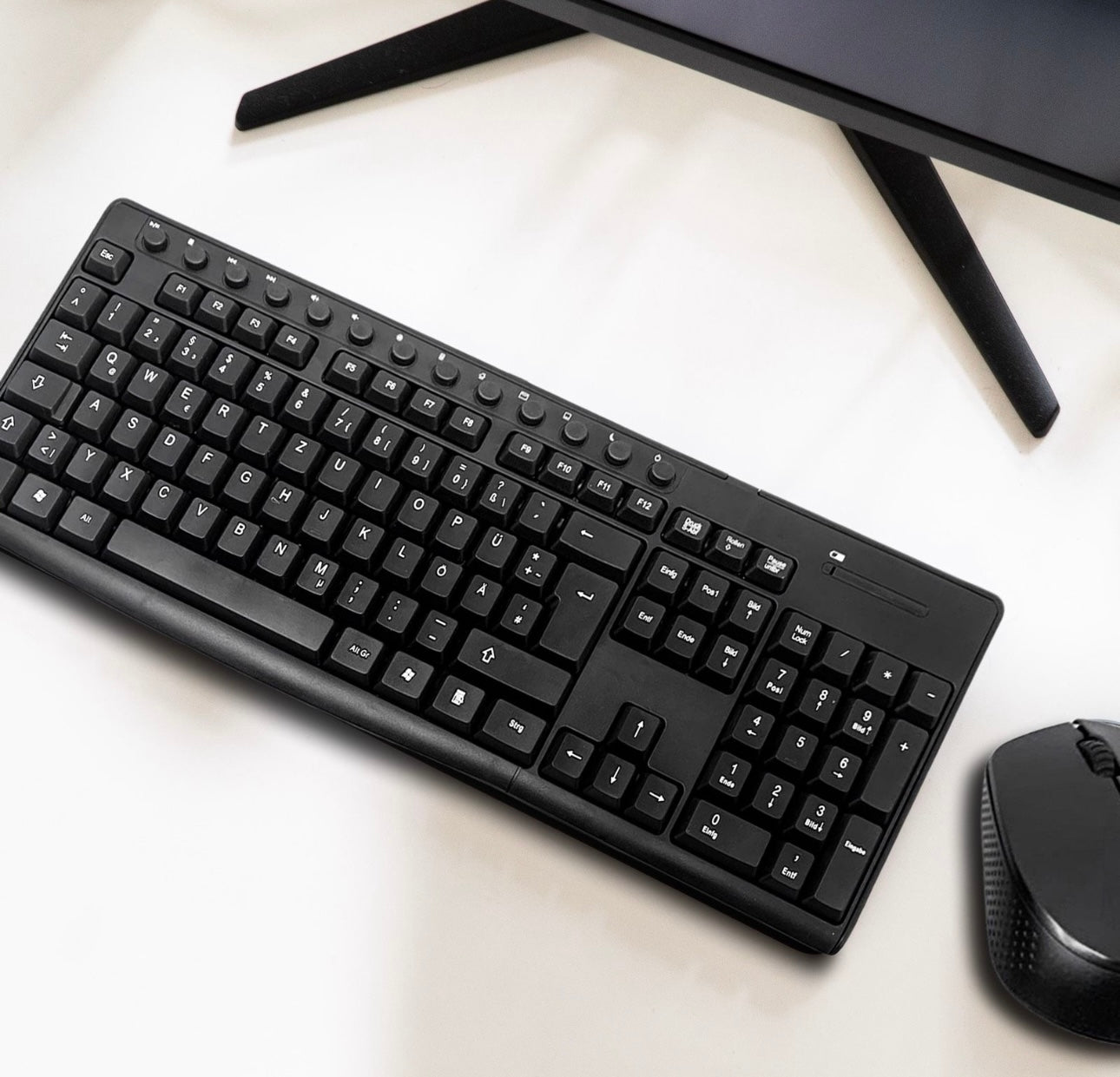 Wireless keyboard mouse set