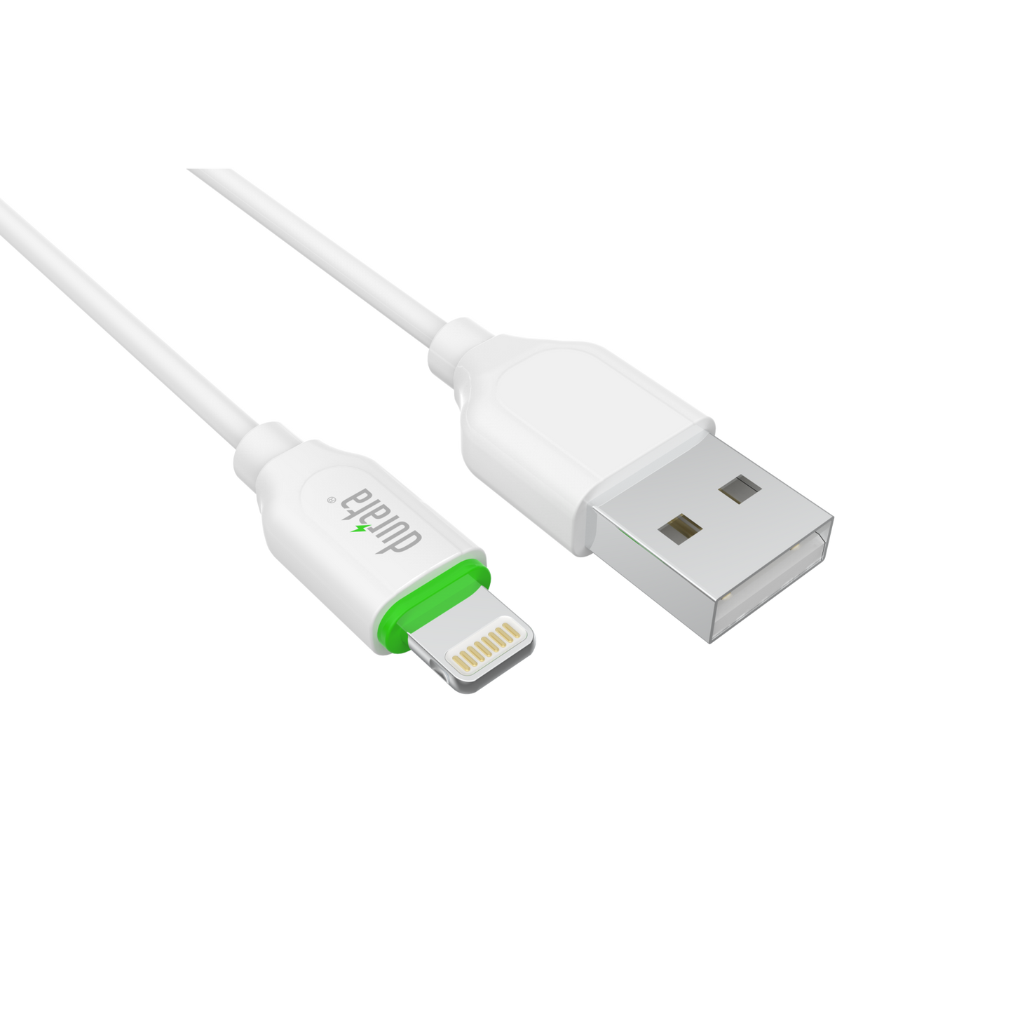 Rixus data cable Lightning 100 cm, white